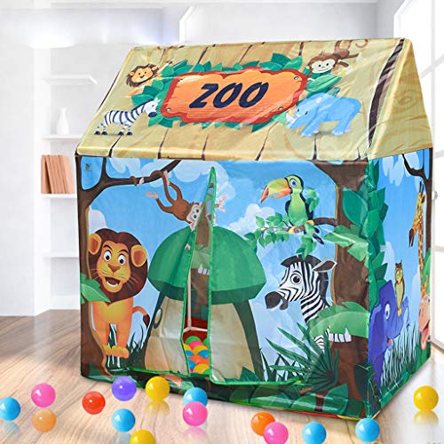 Sharplace Tienda de Campaña Infantil Temática de Indios/Circo/Casa de Postre Juego al Aire Libre/ Interior para Niños Niñas - #4