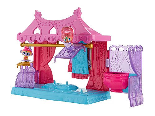 Shimmer & Shine- Muñecas Teenie Genies En Tienda de Alfombras, Multicolor (Mattel DTK48)