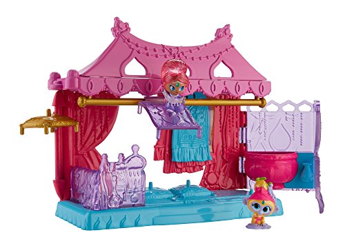 Shimmer & Shine- Muñecas Teenie Genies En Tienda de Alfombras, Multicolor (Mattel DTK48)