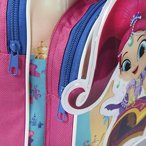 Shimmer y Shine Mochila para Niñas, Bolso Equipaje Infantil, Mochila Guarderia, Regalo para Niñas