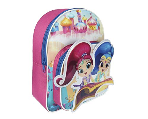 Shimmer y Shine Mochila para Niñas, Bolso Equipaje Infantil, Mochila Guarderia, Regalo para Niñas