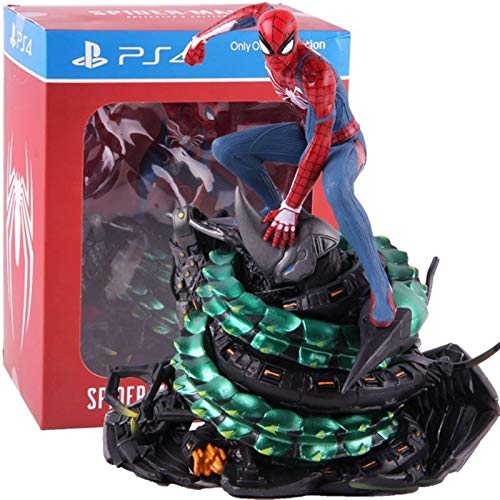 SHOP YJX PS4 Spider-Man Collectores Edición Spiderman Figura acción PVC Estatua Coleccionable 18 cm Modelo de Juguete