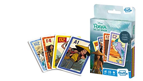 Shuffle Raya 4 en 1 Juegos de Cartas