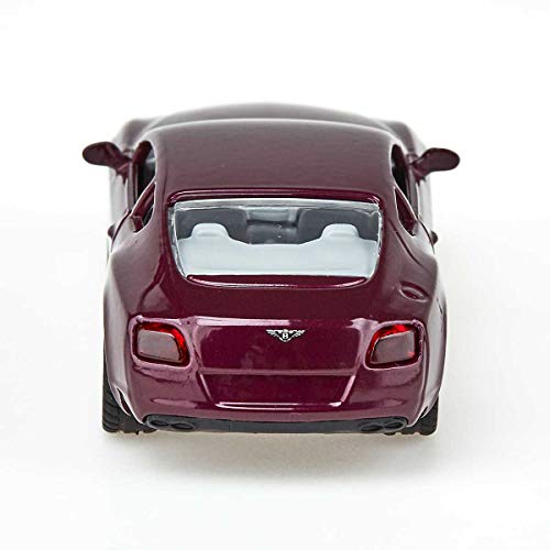 SIKU 1483 - Coche de Juguete, diseño de Bentley Continental GT V8, Color Magenta