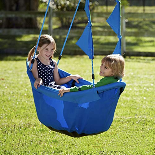 Silla Colgante Oscilación de interior juguete oscilación al aire libre de los niños colgantes góndolas Jardín Swing, Swing Kids Silla de los niños del asiento de la hamaca, Rojo Columpio infantil