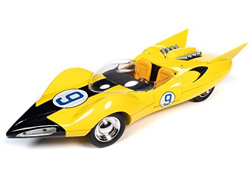 Silver Screen Machines - Speed Racer Shooting Star con Racer X Figura