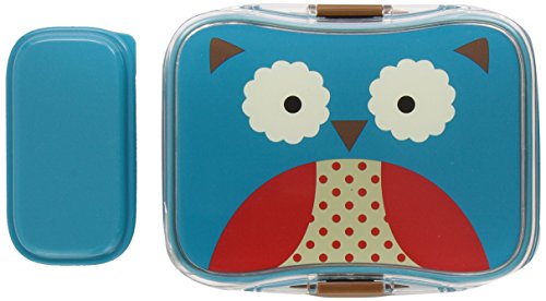 Skip Hop Zoo Owl - Fiambrera y recipiente interior con tapa