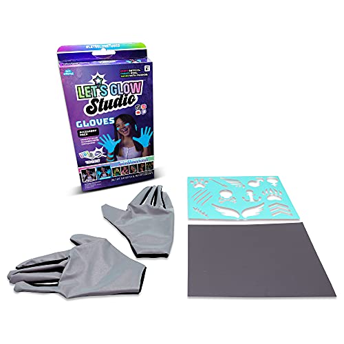 Sky Castle LetsGlow - Juego de guantes de estudio para LetsGlow Studio DIY Arts and Crafts Influencer Video Creator Kit - (LetsGlow Studio se vende por separado)