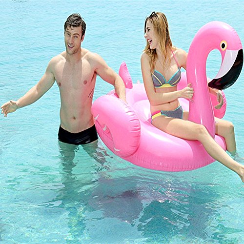 SKY TEARS Inflable Flotador Flamenco Veraniego Juguete para para Adultos