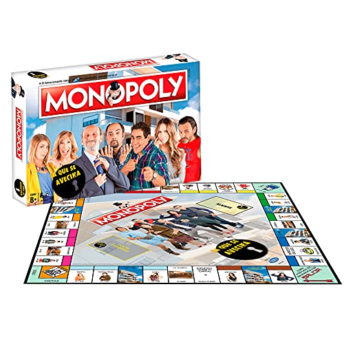 SKYLINE, Monopoly La Que Se Avecina, Juego de Mesa, Juego de Estrategia, Multicolor, Talla Única (Versión Español)