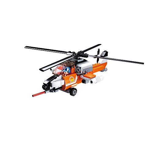 Sluban Klemmbausteine Sluban SL07119 M38-B0667D - Juego de Bloques de Montaje con Forma de avión, con Figura de Juego, Multicolor