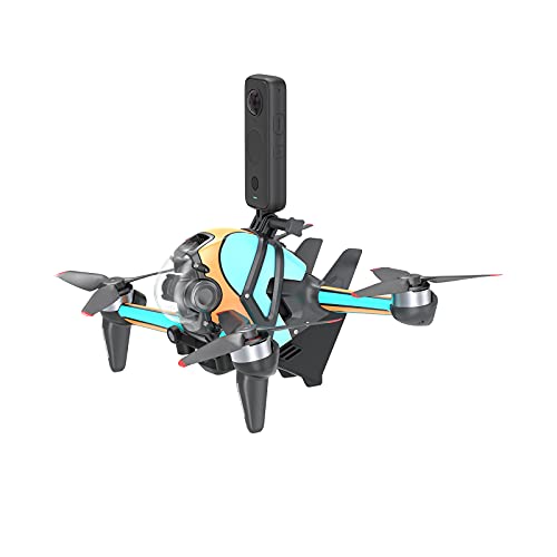 SmallRig Aerodynamics - Kit de accesorios para DJI FPV, soporte, funda transparente y pegatinas personalizadas de PVC, protección de la piel y colas verticales