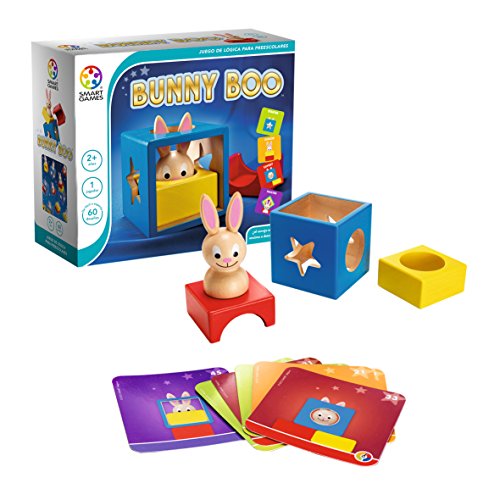 smart games- Bunny Boo Juego de Rompecabezas Preescolar, Multicolor (SG037ES)