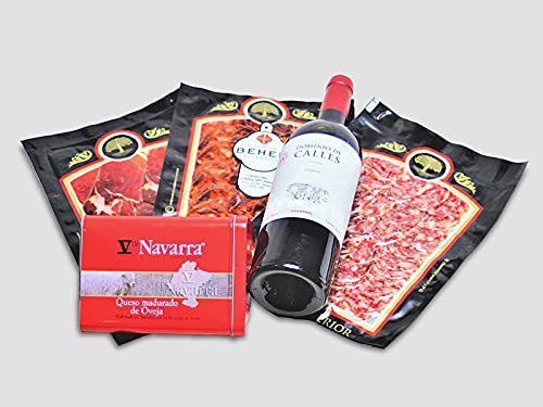 Smartbox - Caja Regalo Gourmoment a Domicilio - Idea de Regalo Gourmet - Embutidos ibéricos, Queso y Vino Tinto para 2 Personas