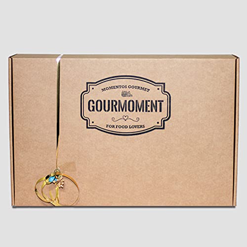 Smartbox - Caja Regalo Gourmoment a Domicilio - Idea de Regalo Gourmet - Embutidos ibéricos, Queso y Vino Tinto para 2 Personas