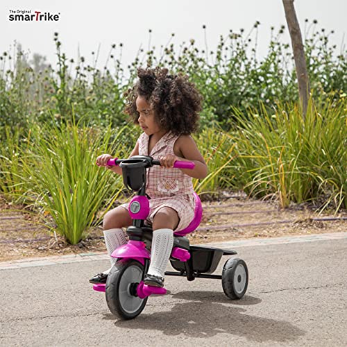 smarTrike- Triciclo Infantil 4 en 1, Color Rosa. (6500600)