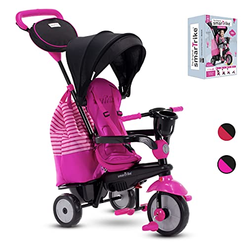 smarTrike- Triciclo Infantil 4 en 1, Color Rosa. (6500600)