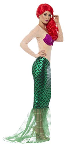 Smiffy 's 44637 - Disfraz deluxe de sirena talla M