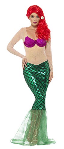 Smiffy 's 44637 - Disfraz deluxe de sirena talla M