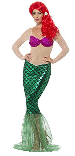 Smiffy 's 44637 - Disfraz deluxe de sirena talla M