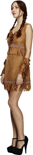 Smiffy's SM32042-M- Disfraz de pocahontas para mujer, talla M