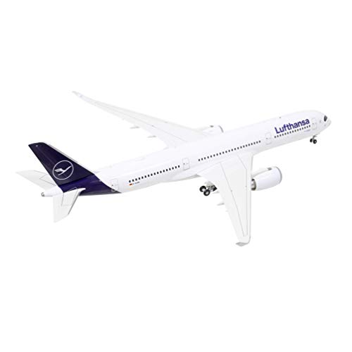 SOCATEC - Maqueta de avión A350-900 Lufthansa D-AIXN, Metal 1/200e, Color Blanco