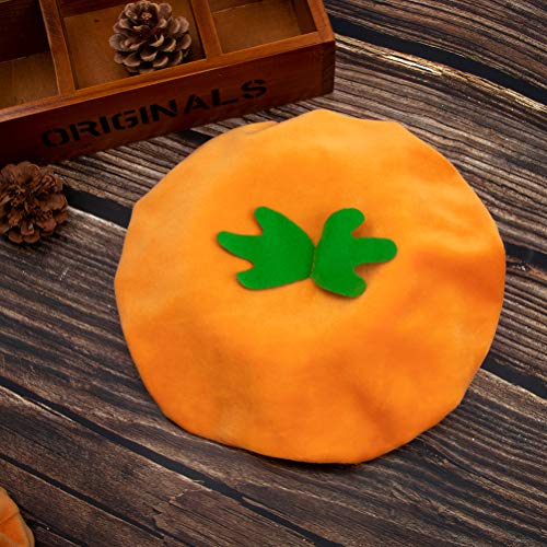 SOIMISS1 Unidades Disfraz de Rendimiento para niños de Halloween Ropa de Foto con temática de Calabaza Linda Abrigo para bebé Sombrero Calcetines Kit Infantil Niños Trajes Aptos para 90 cm