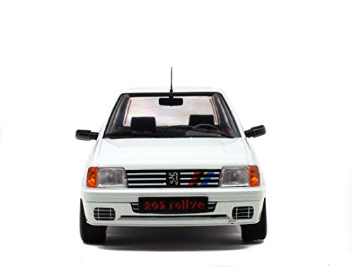 Solido 421184400 - Maqueta de Coche Peugeot 205 Rallye 1987 421184400-1 (Escala 1:18), Color Blanco