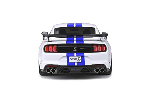 Solido Ford Mustang Shelby GT500 2020-Maqueta de Coche (Escala 1:18), Color Blanco (421186100)