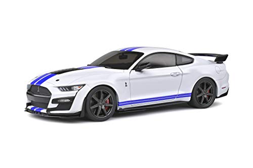 Solido Ford Mustang Shelby GT500 2020-Maqueta de Coche (Escala 1:18), Color Blanco (421186100)