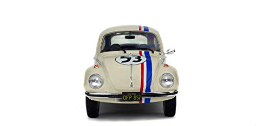 Solido S1800505 VW Beetle 1303 Racer #53 - Coche de Modelo, Escala 1:18, Color Beige