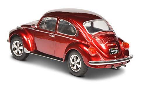 Solido- Volkswagen S1800512 VW Beetle Glitter Bug 1970-Maqueta de Coche (Escala 1:18), Color Rojo metálico (421185470)