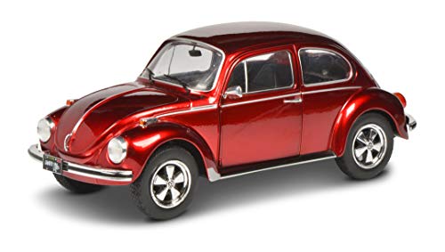 Solido- Volkswagen S1800512 VW Beetle Glitter Bug 1970-Maqueta de Coche (Escala 1:18), Color Rojo metálico (421185470)