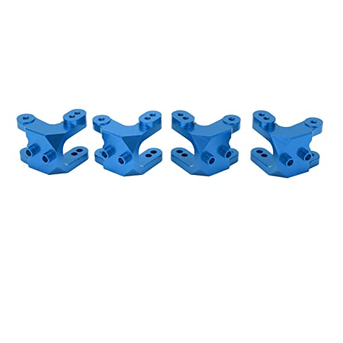 Soporte de Choque Trasero Delantero RC, Soporte de Choque RC Antiherrumbre 2 Pares Universal Resistente Al Desgaste para 1/8 Monster Truck(Azul)