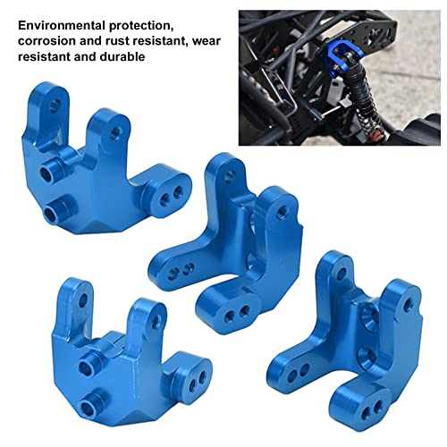 Soporte de Choque Trasero Delantero RC, Soporte de Choque RC Antiherrumbre 2 Pares Universal Resistente Al Desgaste para 1/8 Monster Truck(Azul)