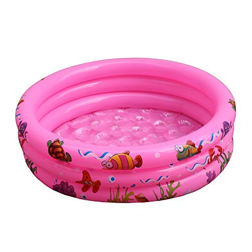 Soul hill Ronda de Juego Inflable de la Piscina de Agua for la Piscina del bebé bañar a los niños de la Bola de Verano zcaqtajro (Color : Pink)