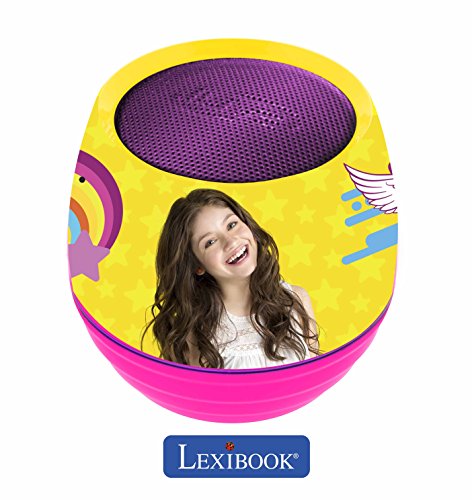 Soy Luna-BT015SL SOY LUNA, Disney-Mini Altavoz Inalámbrico, Bluetooth, Batería Recargable, (Lexibook BT015SL) , color/modelo surtido