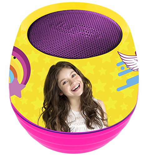 Soy Luna-BT015SL SOY LUNA, Disney-Mini Altavoz Inalámbrico, Bluetooth, Batería Recargable, (Lexibook BT015SL) , color/modelo surtido