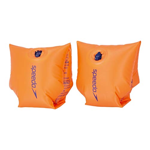 Speedo Manguitos Estampados Koala, Junior Unisex, Anaranjado, 2-6 años