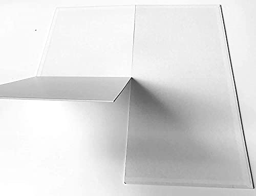 Spieltz Juego para manualidades: gran juego de tablero en blanco para pintar. Tablero de juego vacío (50 x 50 cm) + caja/caja + inserto, papel de lino blanco, fabricado en Europa (grande)