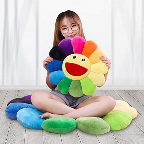 spier Juguete de Felpa con Forma de Flor de Sol, muñeco de Peluche de Girasol, Gato, Mascota, cojín, Almohada, hogar, Dormitorio, Tienda, Restaurante, decoración