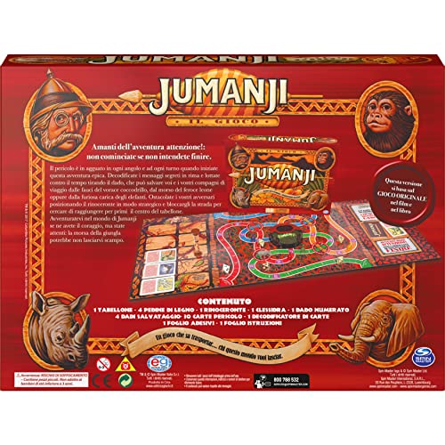 Spin Master - Editora Giochi CGI ADG Jumanji The Game EIT, Multicolor, 6045570