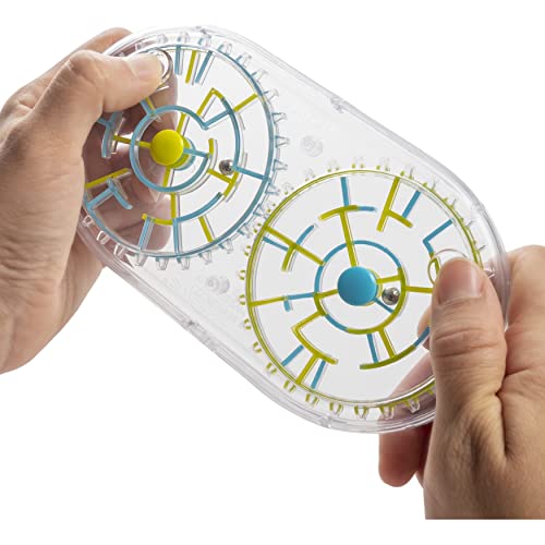 Spin Master Games 6053921 Perplexus Sidewinder - Juego de Laberinto 3D portátil con 2 laberintos, para niños a Partir de 8 años