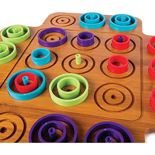 Spin Master Otrio (Wood) Juego de mesa de aprendizaje Niños - Juego de tablero (Juego de mesa de aprendizaje, Niños, Niño/niña, 6 año(s), Interior, China)