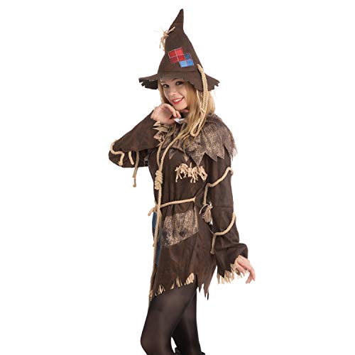 Spooktacular Creations Adult Women Scary Scarecrow Costume (Medium ( 8- 10 yrs))