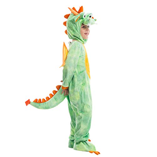 Spooktacular Creations Baby Dragon Costume Infant Deluxe Set with Toys for Kids Role Play (Small ( 5 – 7 yrs))