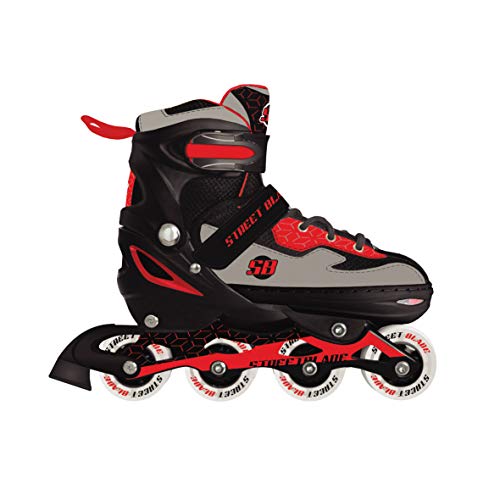 Sport 1- Patines en línea Extensibles, Color Rojo, Azul o Amarillo, Street Blade