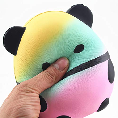 Squishy Panda, Pelota antiestrés Bola antiestres Juguetes Mini Alivio estrés de Muñeca Mano Dedo Linda Kawaii Juegos Regalos Fiesta Accesorios De Decoración [Luo-yes] sq-06