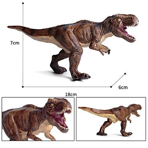 SSRSHDZW Dinosaurio Juguetes Figuras Animales Juguete Modelo Animal Plástico Jurásico Indominus Rex Figuras de Acción de Boca Abierta Dinosaurio Mundo Animales Modelo Niño Juguete Regalo