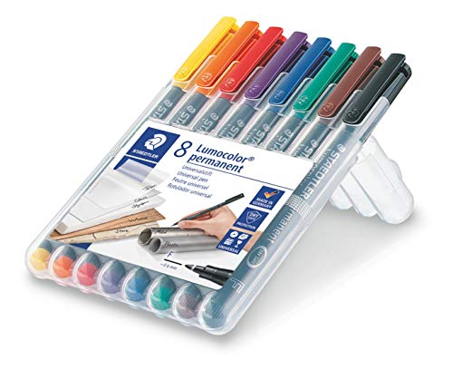 Staedler 318WP8 - Rotulador permanente, Multicolor